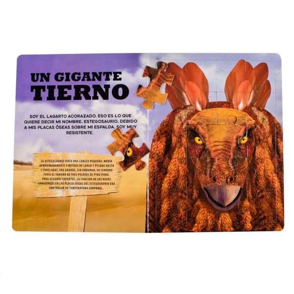Increíbles Dinosaurios Dinosaurios Estegosaurio - Imagen 2