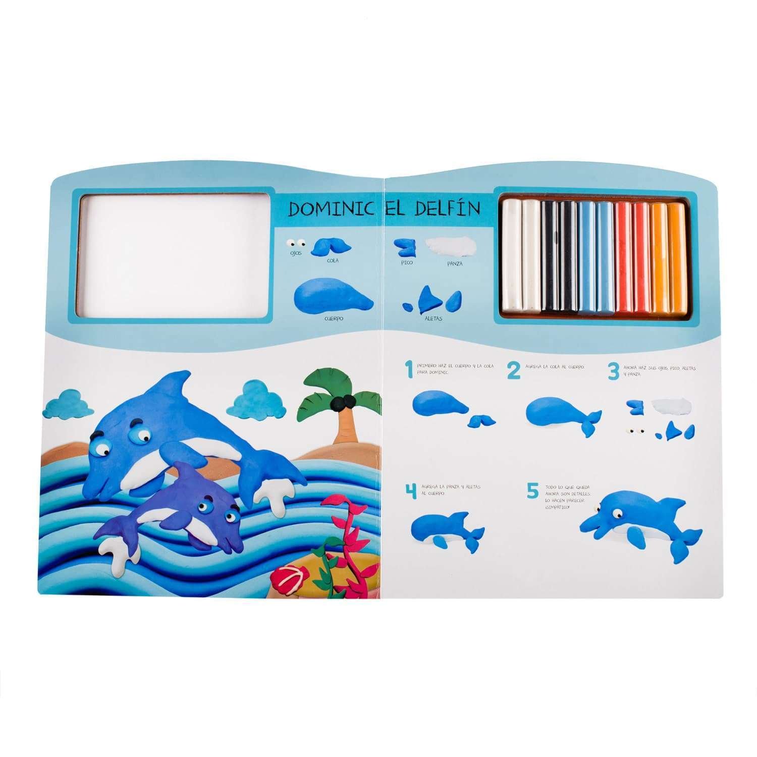 Jugando con Plastilina, Animales del Mar | Lexus Editores Argentina