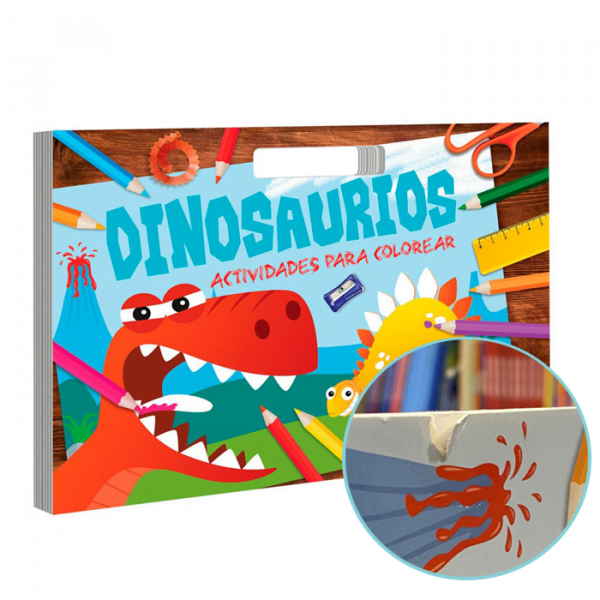 Dinosaurios, Actividades Para Colorear