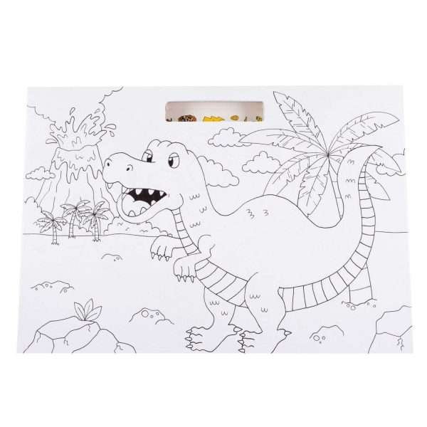 Dinosaurios, Actividades Para Colorear - Imagen 3