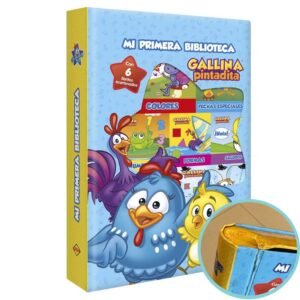 Gallina pintadita, libritos acartonados