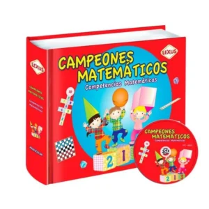 Libro Campeones Matemáticos + CD