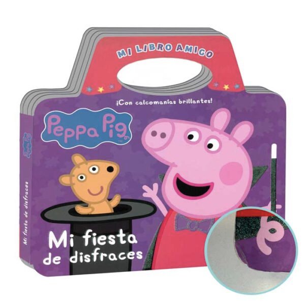 mi libro amigo peppa pig, sin stickers