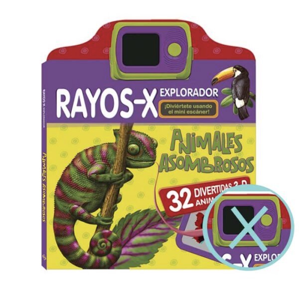 rayos x, animales asombrosos sin scáner