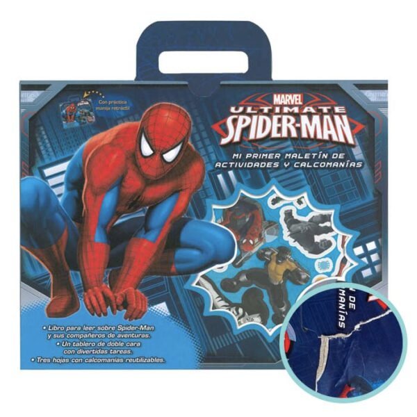 spiderman maletin de actividades