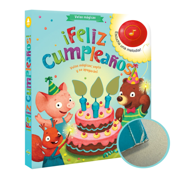 velas mágicas, feliz cumpleaños