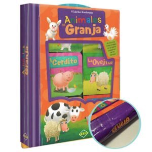 Animales de la granja, kit de 6 mini libros