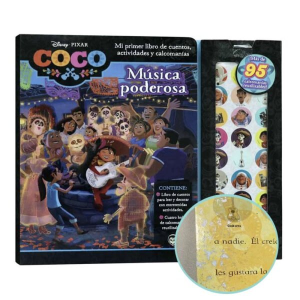 Coco, cuentos con stickers