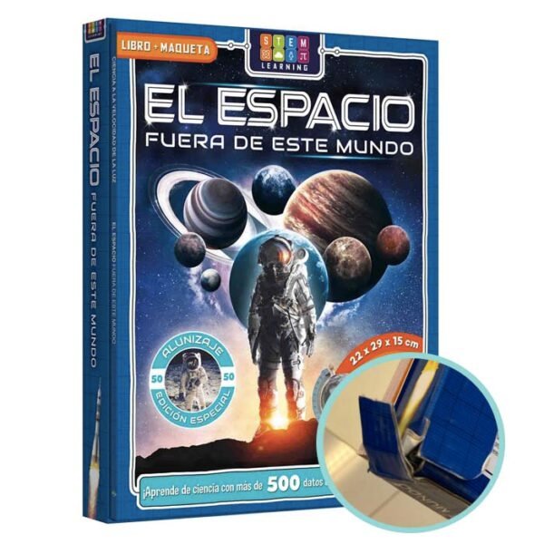 El espacio, con maqueta