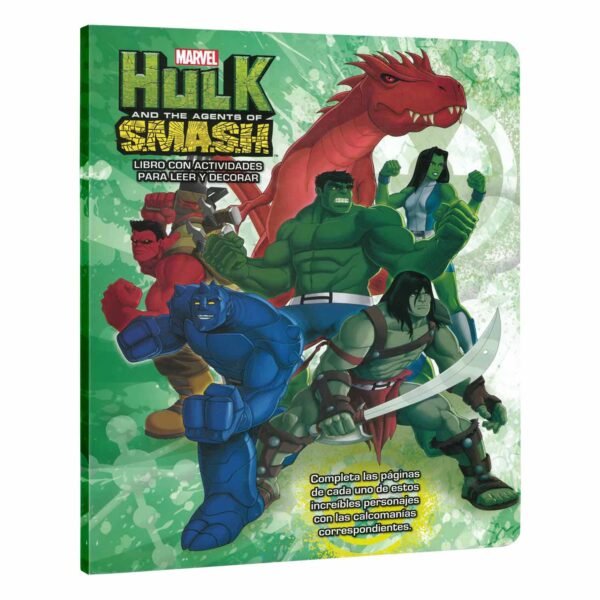 Hulk and The Agents Smash, Maletín de Actividades y Calcamonías - Imagen 2