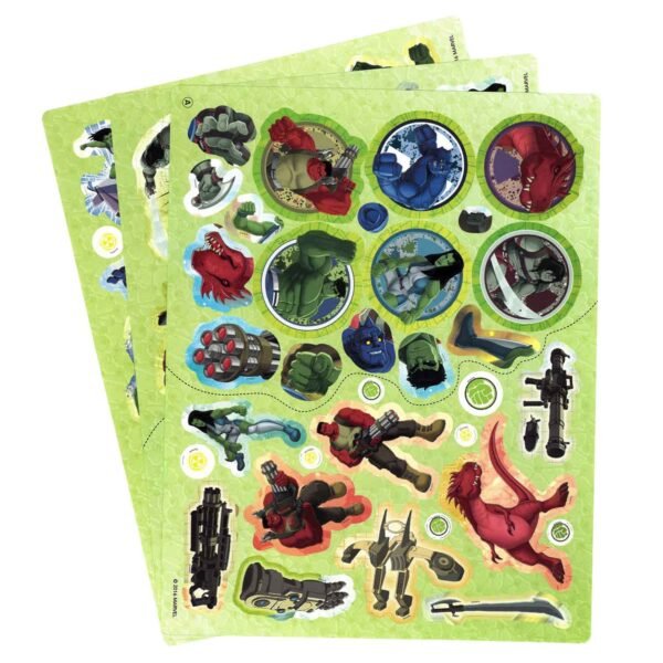 Hulk and The Agents Smash, Maletín de Actividades y Calcamonías - Imagen 4