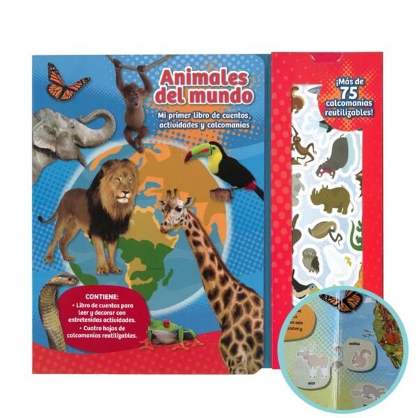 Animales del mundo, stickers
