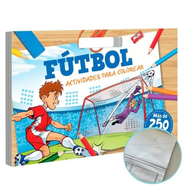 Futbol, actividades para colorear