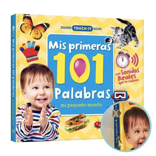 Mis primeras 101 palabras, libro con sonido