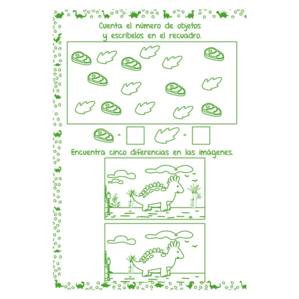 333 Actividades Dinos - Imagen 3