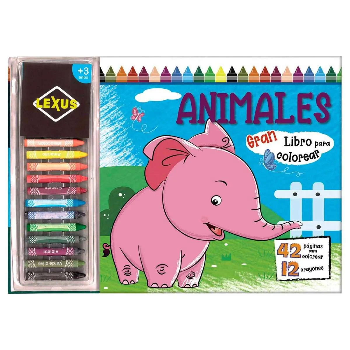 Animales – Libros para Colorear | Lexus Editores Argentina