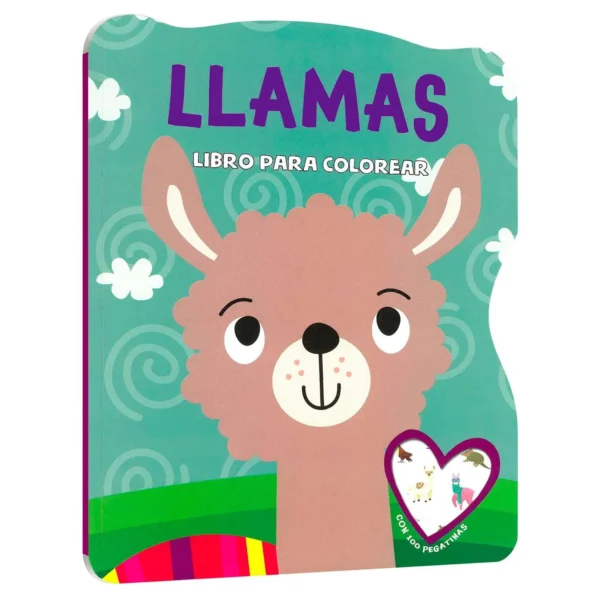 Llamas - Libro para Colorear