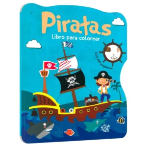 Piratas - Libro para Colorear
