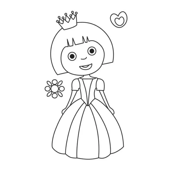 Set de Libros para Colorear Pequeña Princesa - Imagen 2