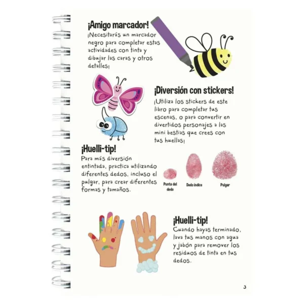 Mini Bestias – Pinta con Huellas - Imagen 3