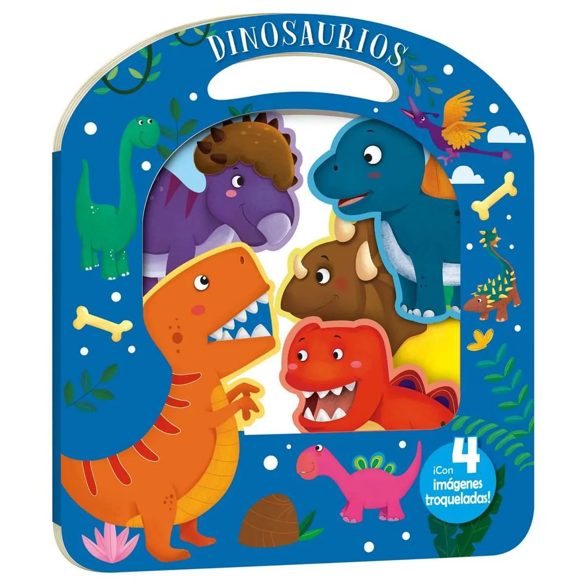 Dinosaurios – 4 Imágenes Troqueladas