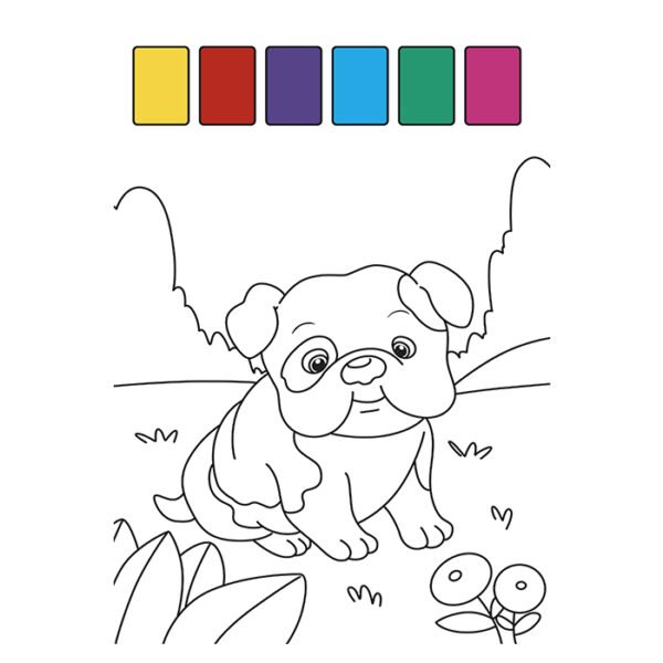 Libro para Colorear - Mascotas - Imagen 2