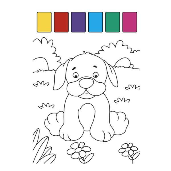 Libro para Colorear - Mascotas - Imagen 4