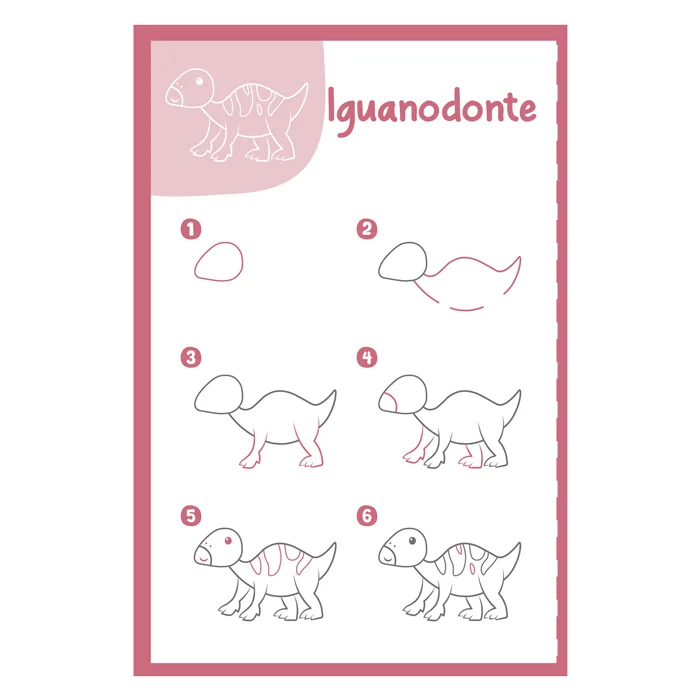 Aprende a dibujar Dinosaurios - Imagen 3