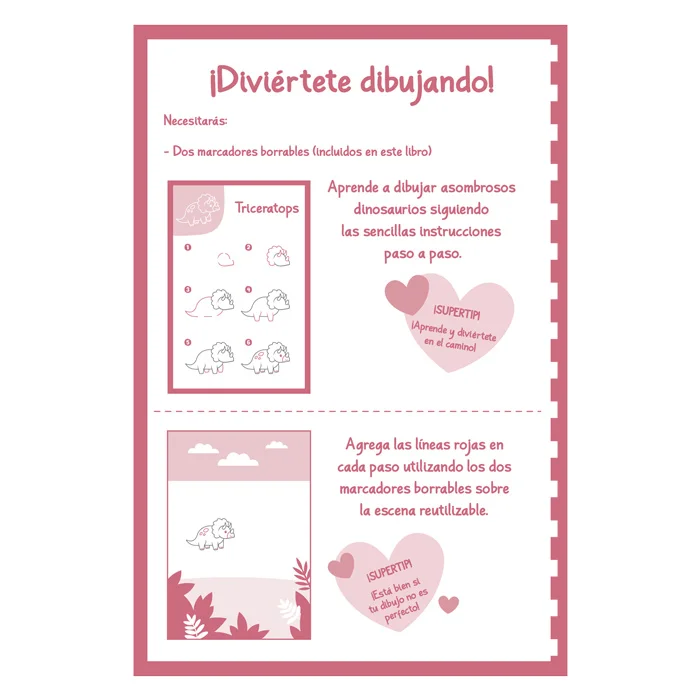 Aprende a dibujar Dinosaurios - Imagen 4