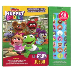 Muppet Babies El Gran Juego – Mi Primer Libro de Cuentos, Actividades y Calcomanías